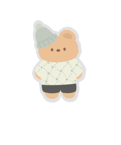 Bearry - Acrylic Popsocket
