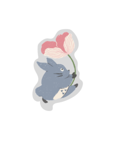 Totoro Flower - Acrylic Popsocket
