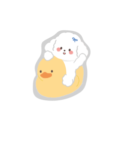 Poodle - Acrylic Popsocket