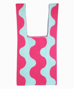 Paddy Knitted Bag - Pink Swirl