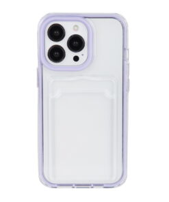 Bumper Pocket Case Clear Lilac