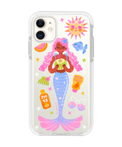 Coconut Mermaid by Weirdo in Pink