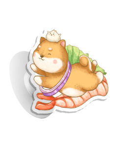 Shibapao Salad Popsocket by Birgitta Adiria